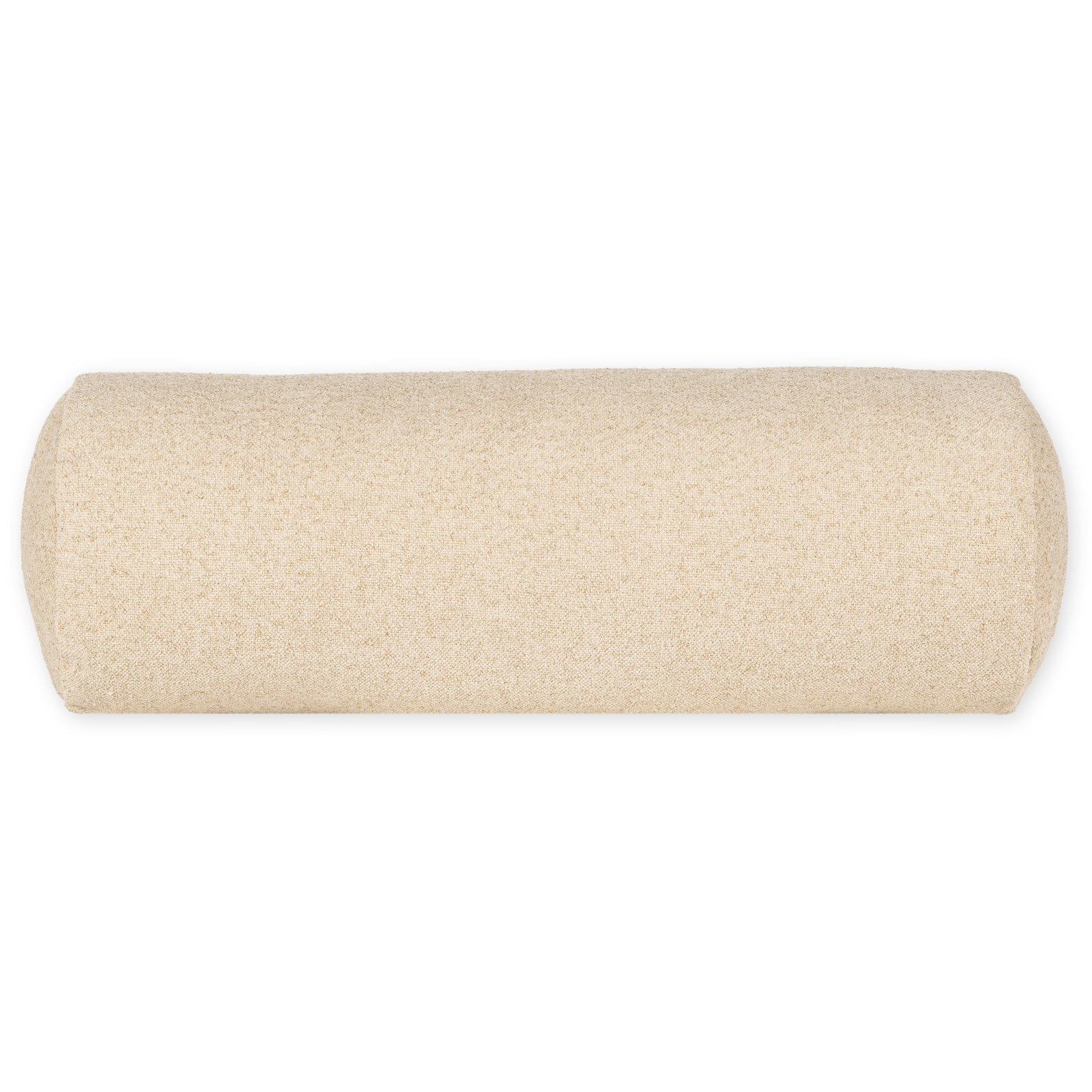 Cascade Throw Pillow, Tan, Bolster 8" H x 21" W