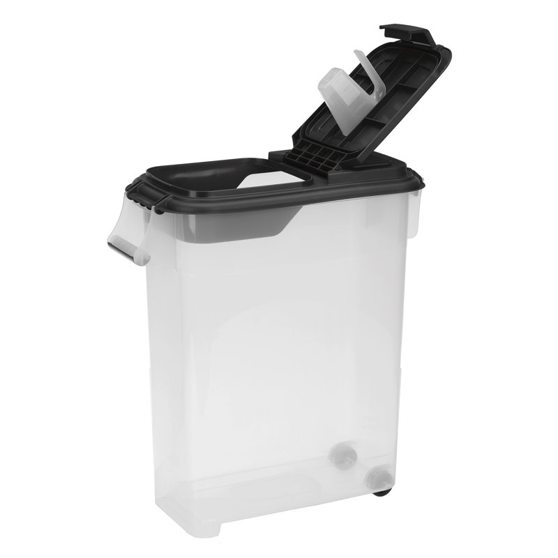 Contenant pour nourriture pour animaux Buddeez 50QT, Noir