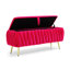 Banc de rangement polyvalent en velours pour diverses pièces, rehaussant l'espace et le style.-1906187705
