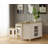 Wood Kitchen Island Set
