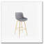 Ensemble de 2 tabourets de bar avec repose-pieds chromé-936038186-936038187