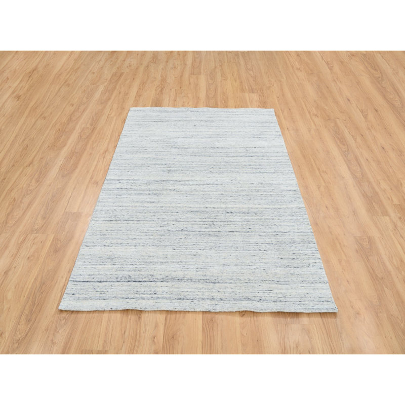 Tapis rond ivoire en laine tissé à la main 7 pi 10 po x 7 pi 10 po AD2B9ABC163B4345B654BD00325B4B2A, Rectangle 5 pi x 7 pi