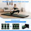 Tapis de gymnastique épais multicolore 4 pi x 10 pi x 2 po Polar Aurora