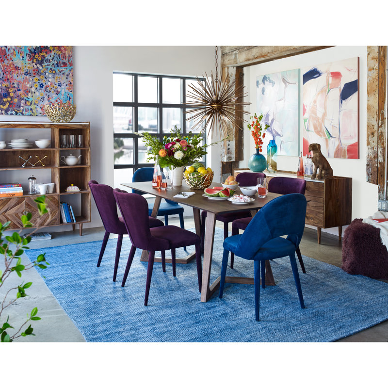 Fischer Walnut Wood Dining Table