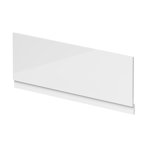 Straight Bath Front Panel with Plinth, 1500mm
