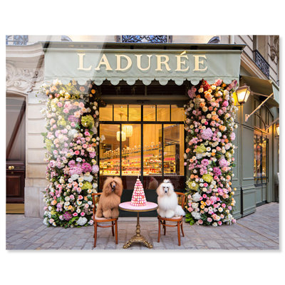 "Poodle Pastry Pals Fashion", impression murale par Notoriart