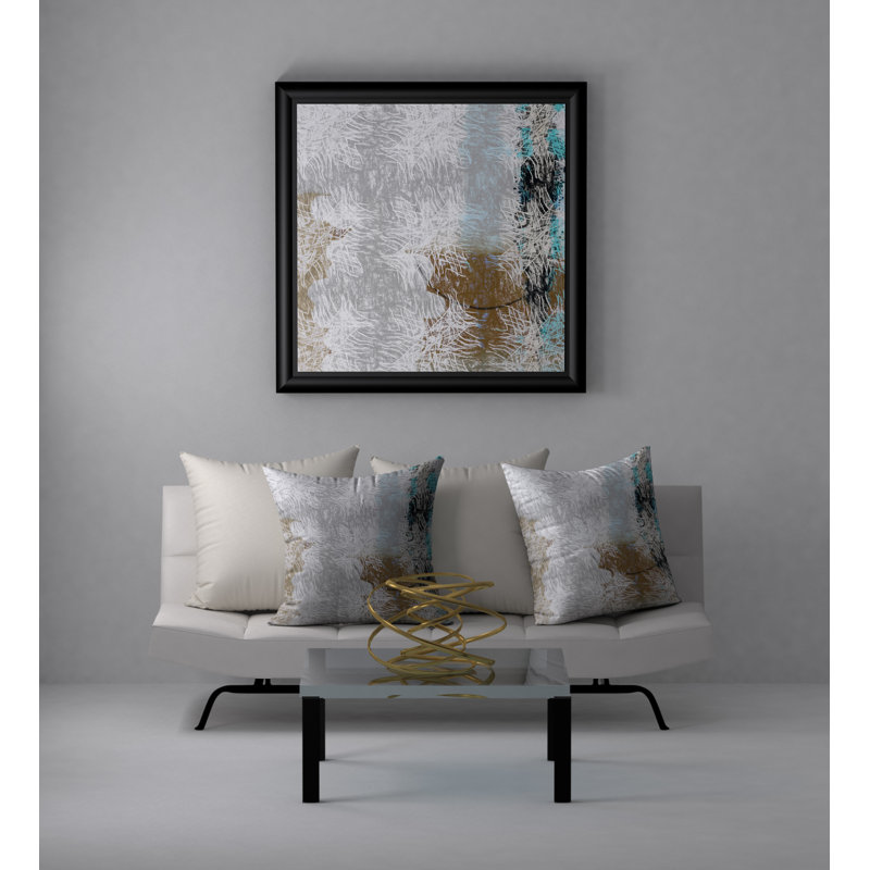 Housse et insert de coussin carré Connoisseur, 18" x 18"