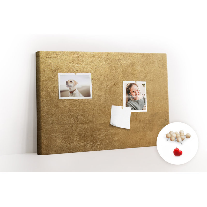 Wall Mounted cork board with print home decor message pin boards decorative bulletin board ideas Abstract material