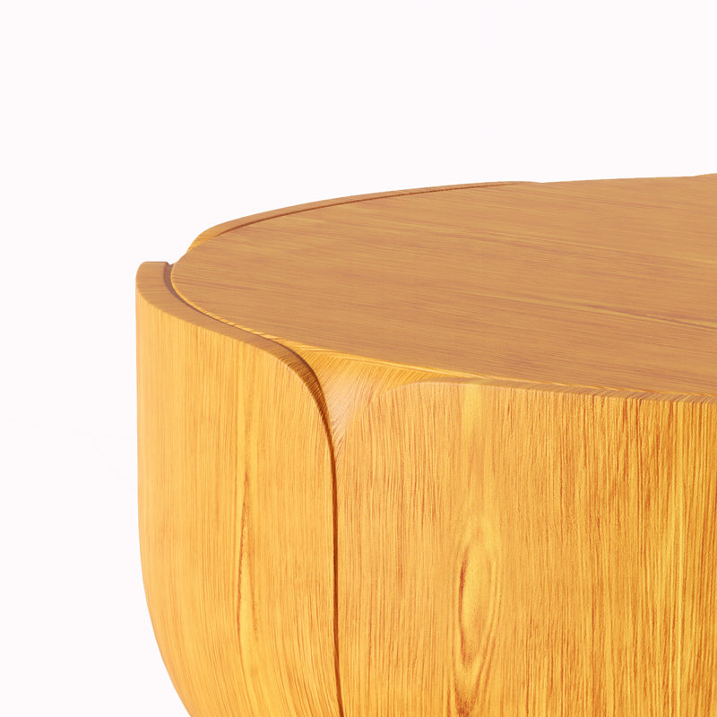 Table basse moderne, Naturel