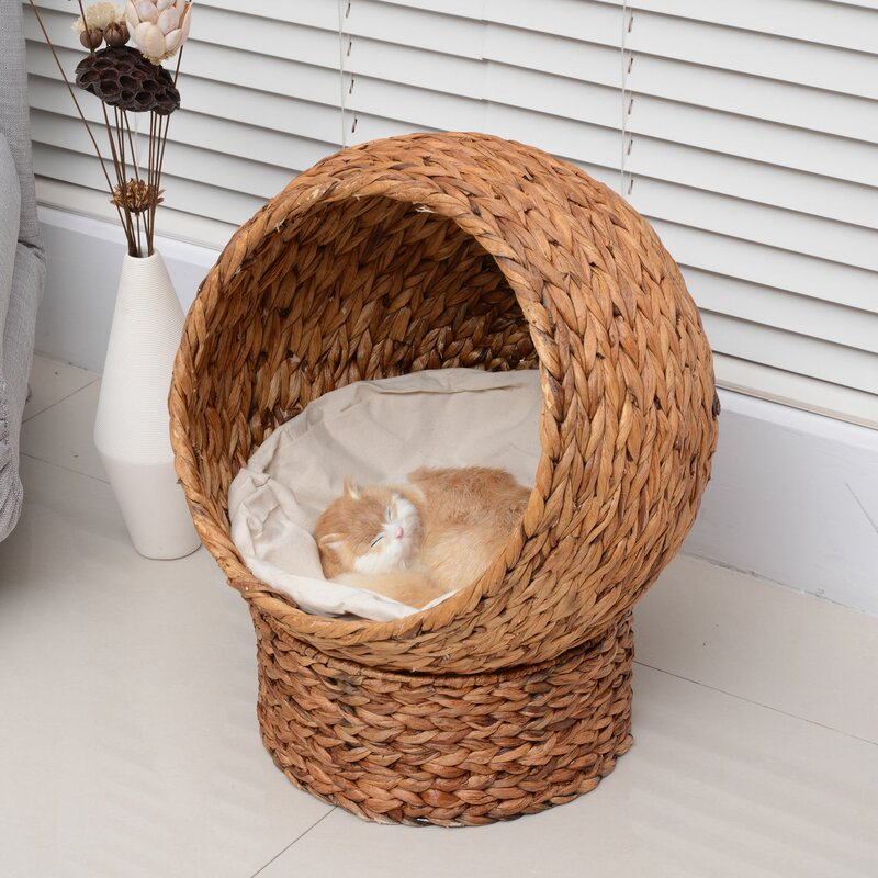 Archie & Oscar™ Esperanza Designer Round/Oval Cat Bed & Reviews | Wayfair