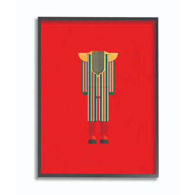 «David Bowie Famous People Char Personnages Fashion Design», impression sur toile