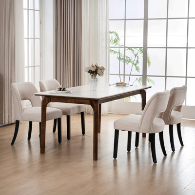 Isfried Upholstered Hollow Back Side Chair