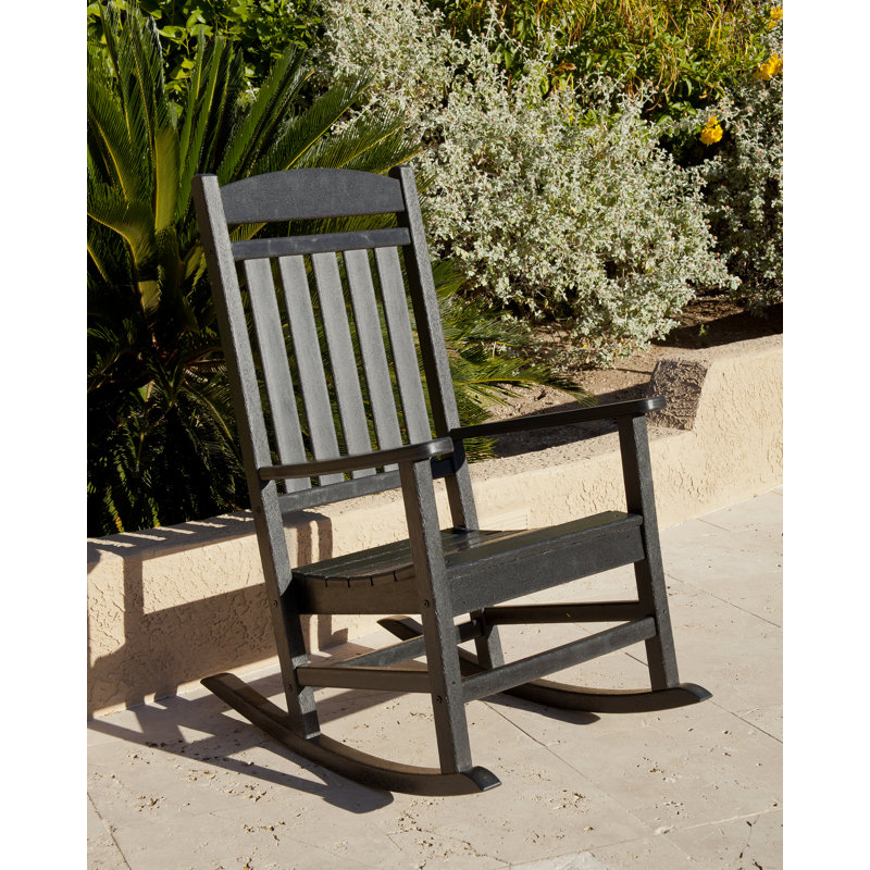 POLYWOOD Classics Rocker, Black