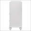 Commode 7 tiroirs Randall avec panneaux en acrylique scintillant et quincaillerie en cristal à facettes pour un rangement élégant