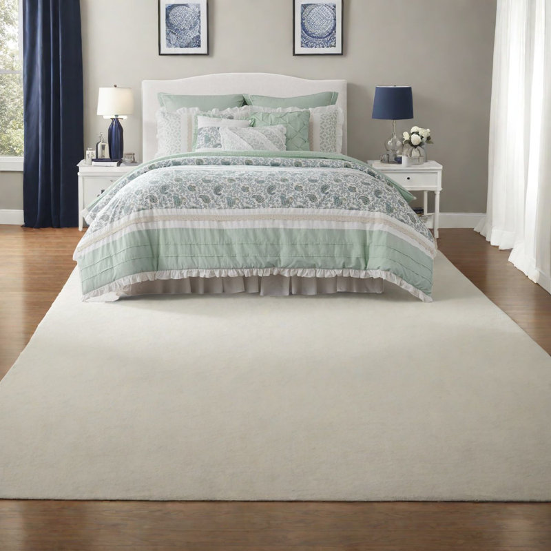 Farmhouse Comforter Set, Cotton Percale, Design