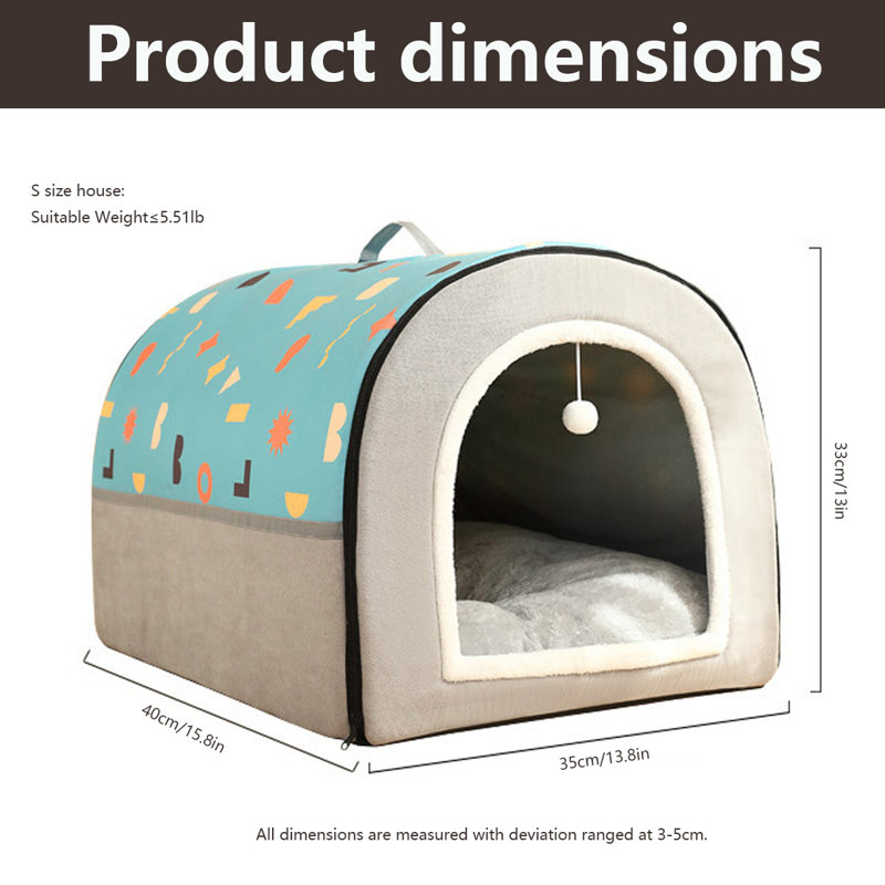 Lit pour animaux Donju, Bleu