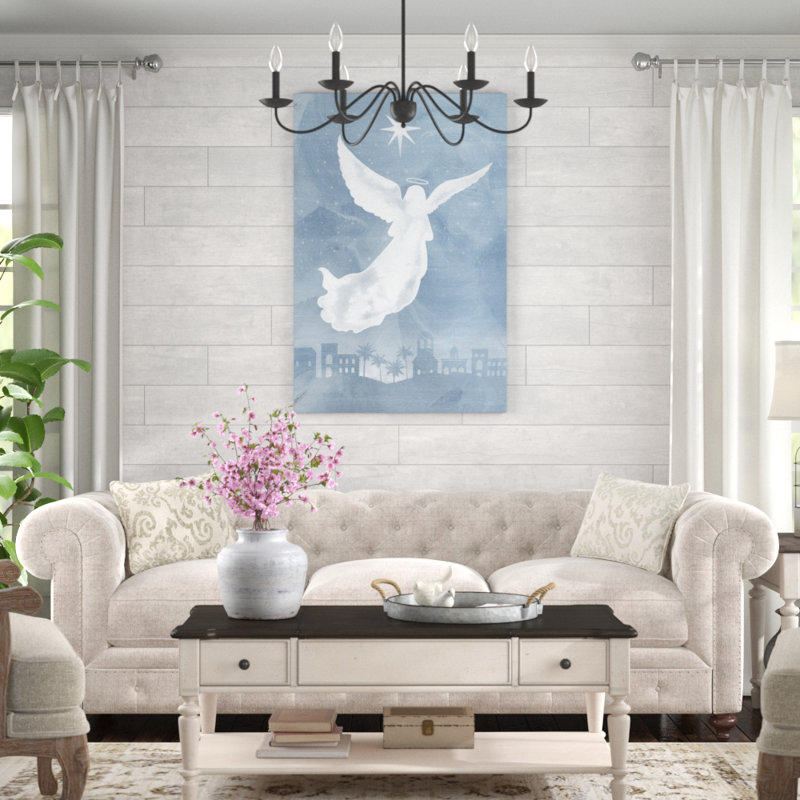 Star of Bethlehem Collection B by Grace Popp - Graphic Art Print, Wrapped Canvas, 122cm H x 81cm W x 3.18cm D