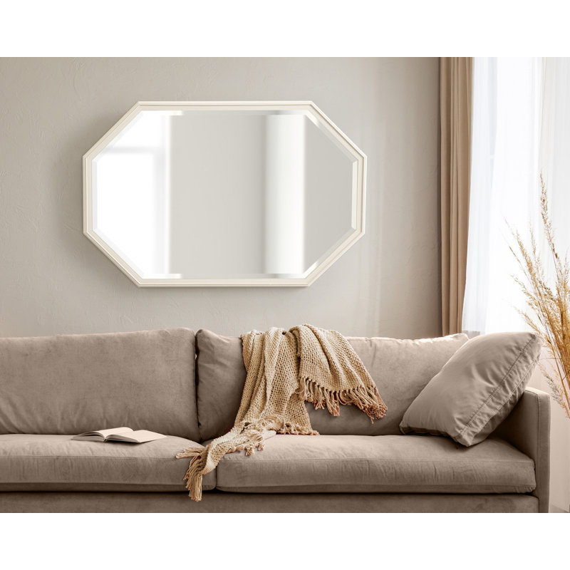 Farhiya Beveled Rectangle Bathroom Wall Mirror
