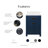 Minnetrista Single Bathroom Vanity with Marble Top-121417044-121417045