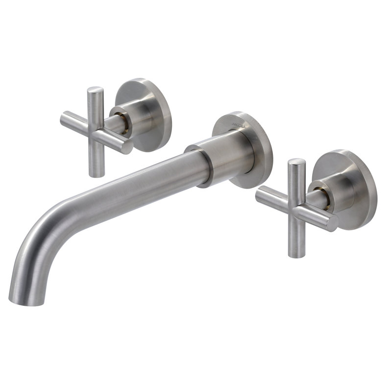 Robinet de salle de bain à poignée, Chrome