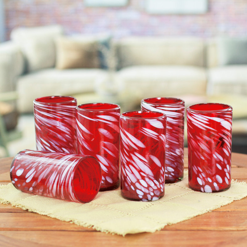 Ensemble de 6 pièces 16 oz. Gobelets en verre