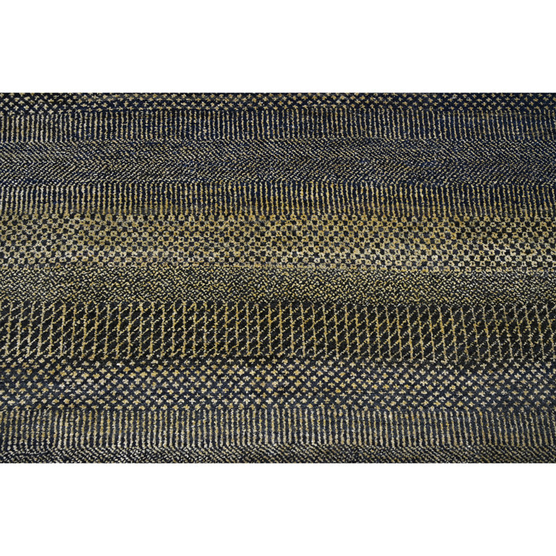 One-of-a-Kind Rectangle 5'9" x 9' Hand Knotted Area Rug