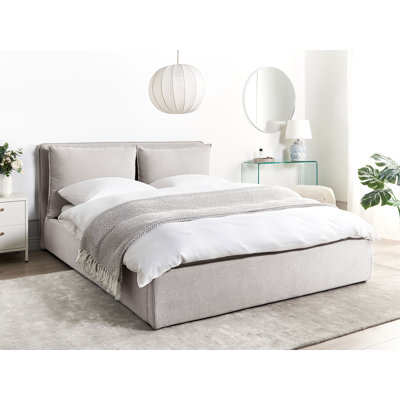 BAJONNA Upholstered Ottoman Storage Bed