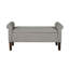 Banc de rangement rembourré