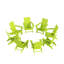 Ensemble de chaises Adirondack pliables Joubert-91480519