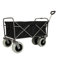 Chariot de plage avec de grandes roues pour le sable Capacité de 500 lb - Chariot tout terrain à structure en acier avec pneus pneumatiques de 9 po, conception pliable pliable, sangle avec sac multiusage-123018730