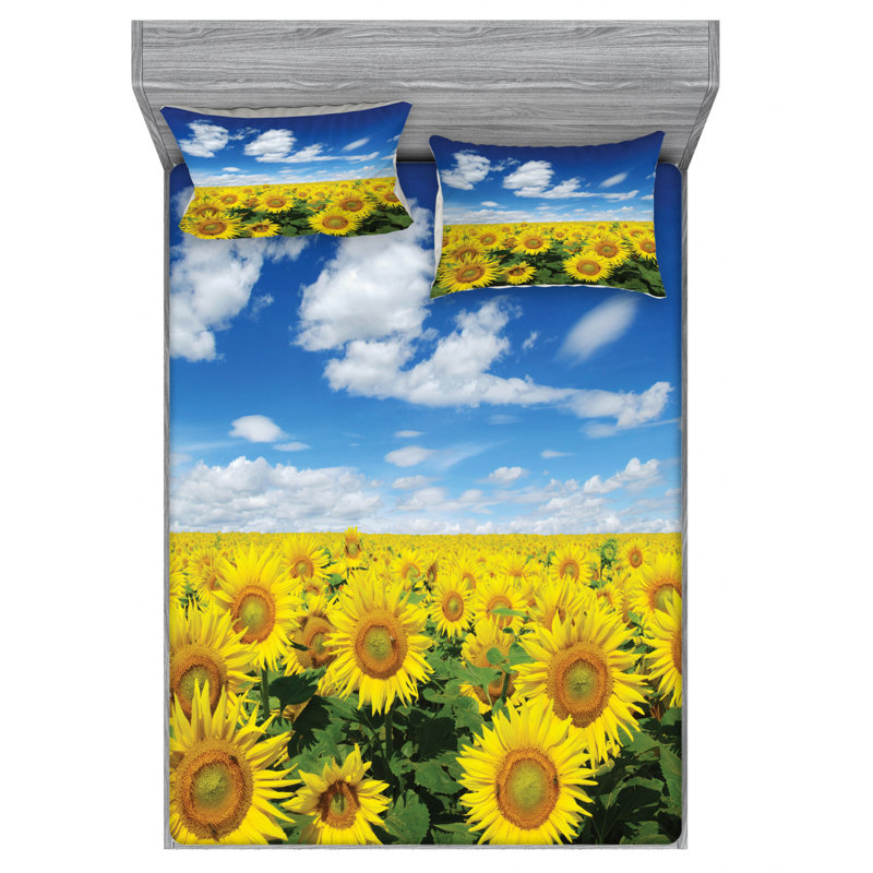 Microfiber Sheet Set, Full Sheet Set with Fitted Sheet