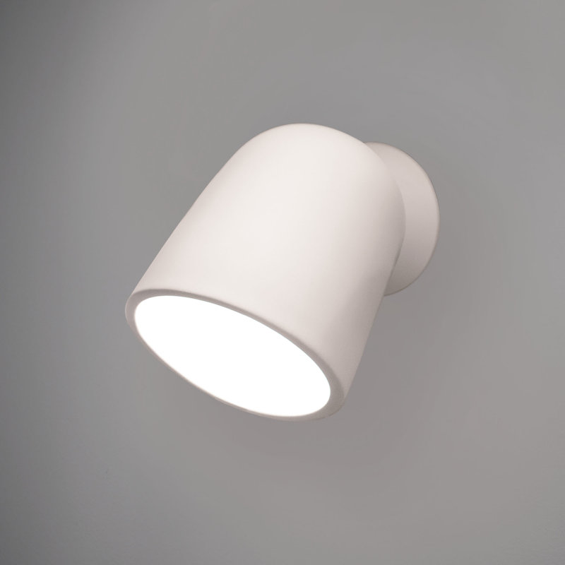 Baleskie Ceramic Wall Light, Bisque, No