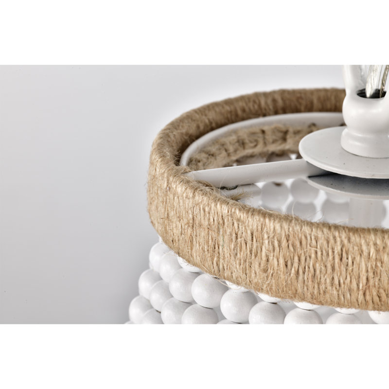 Lustre bohémien 16 pouces avec lumière
