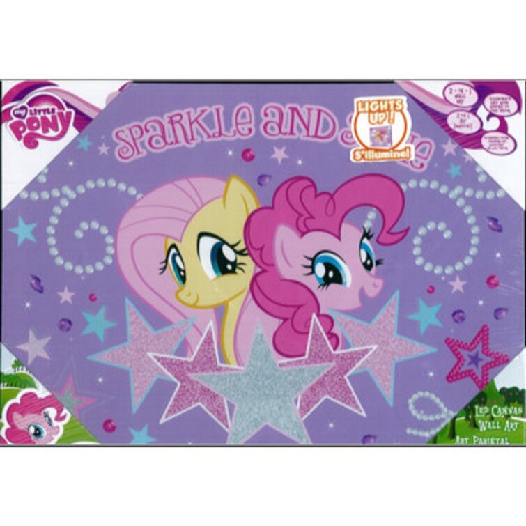 'My Little Pony Sparkle and Shine' Graphic Art on Canvas Set