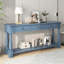 Longue console avec 3 tiroirs et tablette