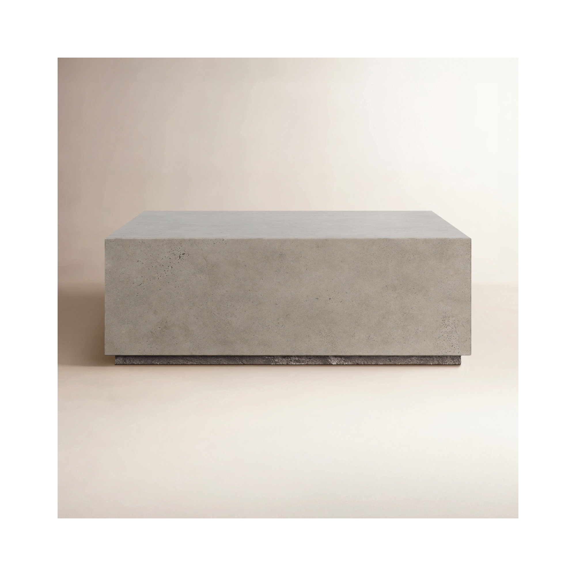 Kareen Square Coffee Table, Dark Gray, 16.5" H x 47.25" W x 47.25" D