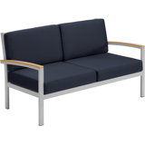 Travira 62.5" Wide Outdoor Loveseat with Cushion