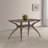 Aria 5-Piece Solid Wood Dining Room Set With Sculpted Legs And Upholstered Curved Back Chairs-1255768523