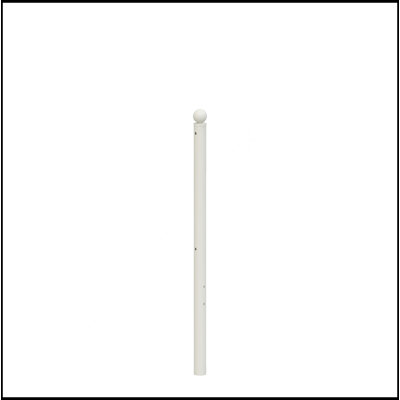 Structure de lit unique en métal robuste avec tête et pied de lit