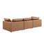 Canapé modulaire en cuir italien Cowville-106895650