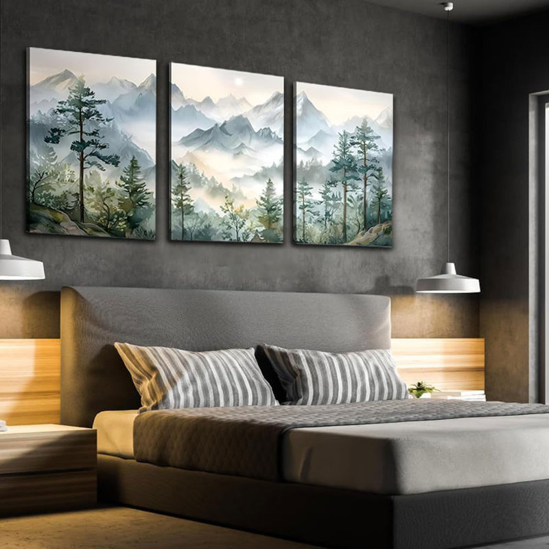 3 Piece Wrapped Canvas Print
