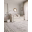 Tapis gris en polypropylène tissé à la machine Carlla-513510389
