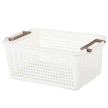 45L round plastic laundry basket