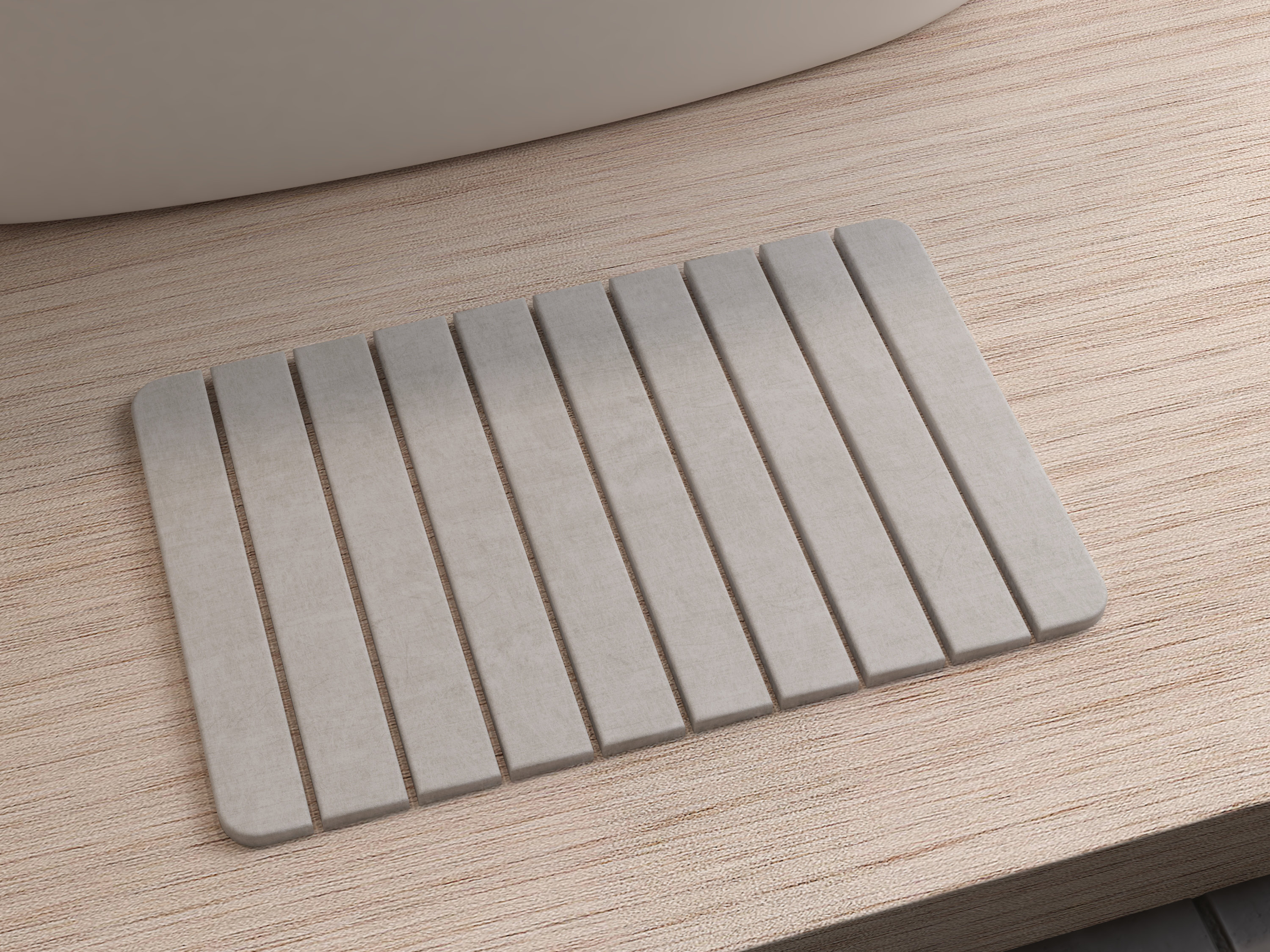 CastelloUSA Diatomite Quick-dry Stone Bath Mat & Reviews | Wayfair