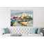 Mediterranean Village by Luigi Florio - Wrapped Canvas Painting-403584167