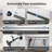 High Pressure Double Shower Heads For Two People - Adjustable Two Showerhead System With 3 Flow Settings Fits 2 Person Bathroom-122060972