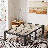 Agulla 16" High Metal Bed Frame with Sturdy Wood Slats, No Box Spring Needed, Easy Assembly-1581559047