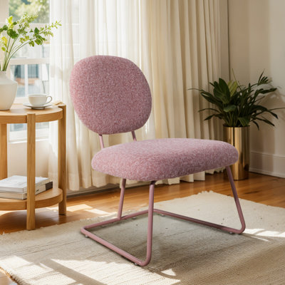 Striking Armless Accent Chair