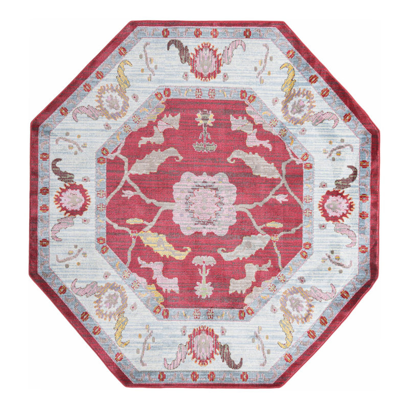 Paragon Geometric Indoor Rug, Octagon 8'2" x 8'2"