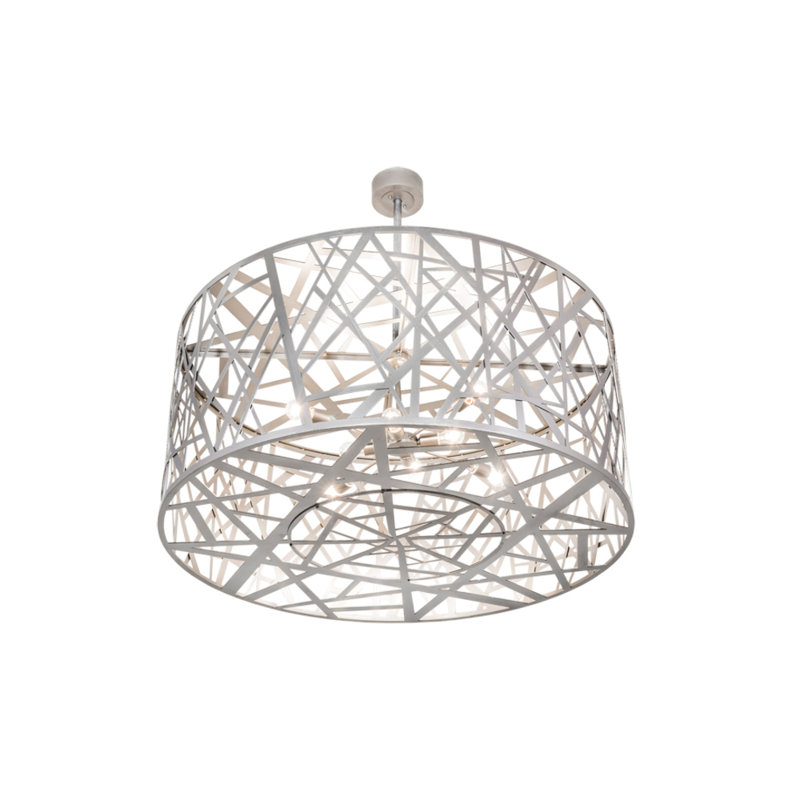 Lustre tambour 8 lumières Aloisius